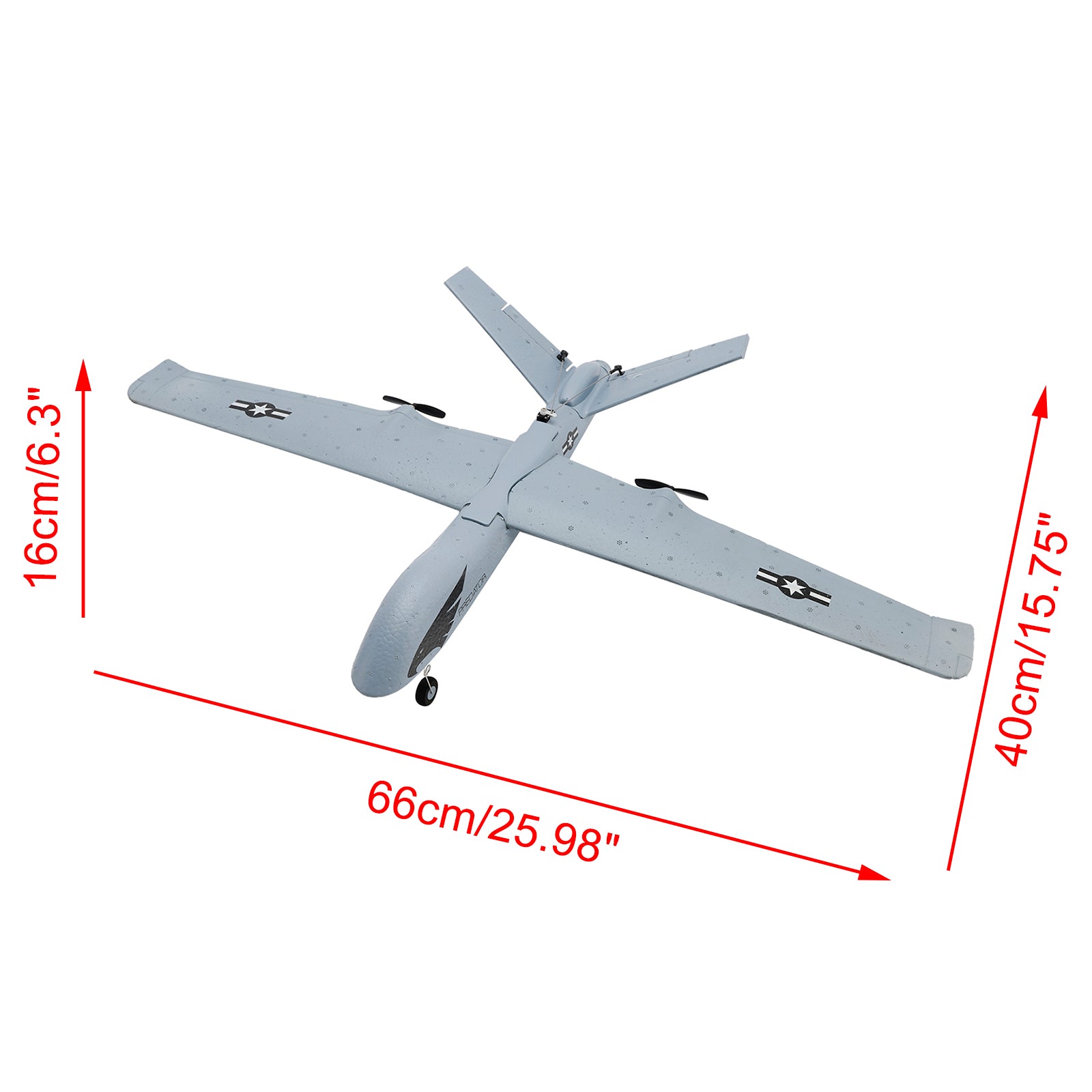 RC Glider Foam Aircraft 3CH Z55 RC Airplane Toy With 2 Batteries For Kid Gift