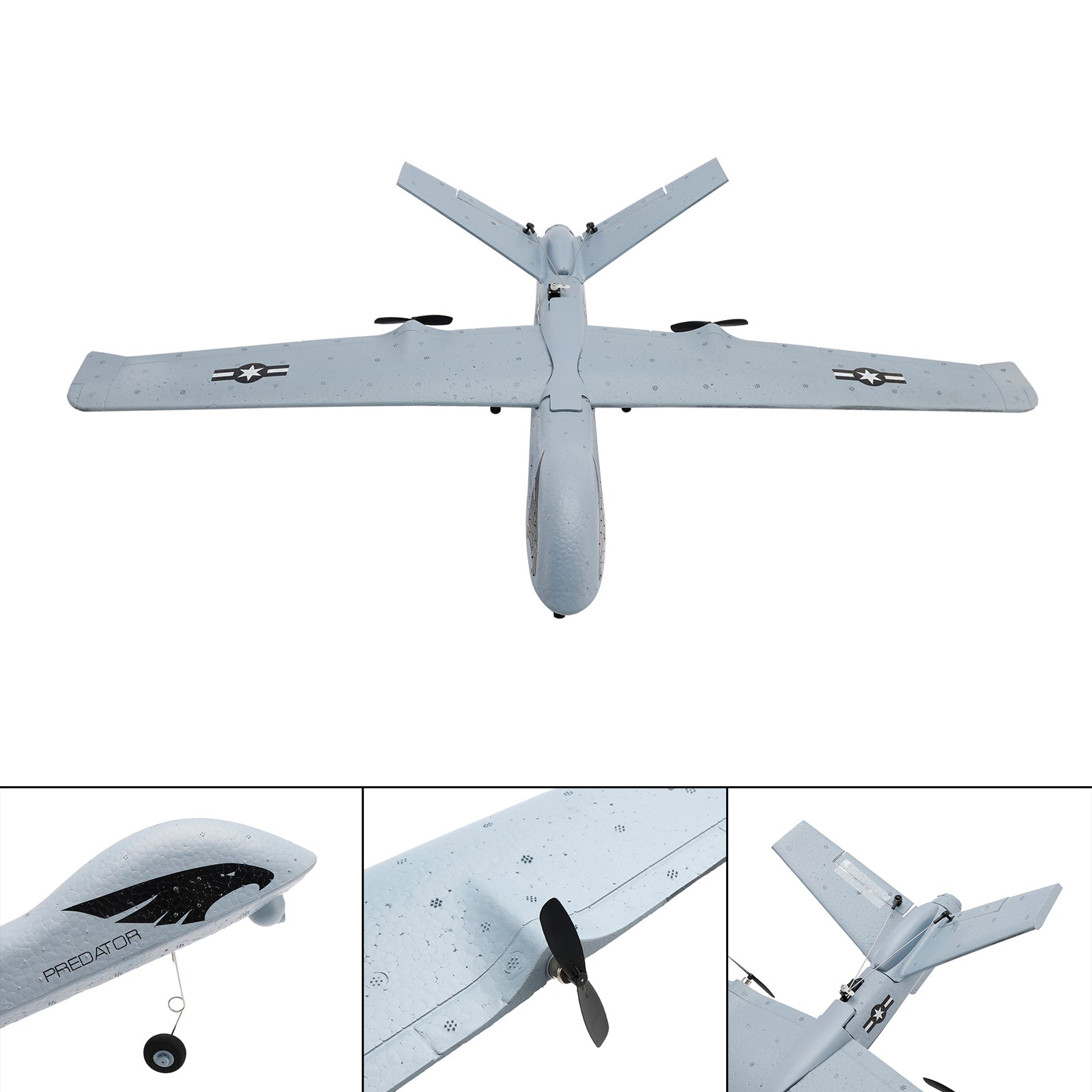 RC Glider Foam Aircraft 3CH Z55 RC Airplane Toy With 2 Batteries For Kid Gift