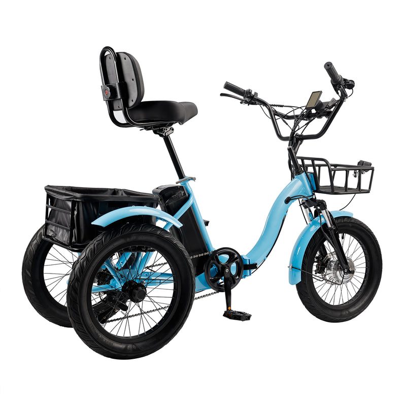 Electric Tricycle angle 4