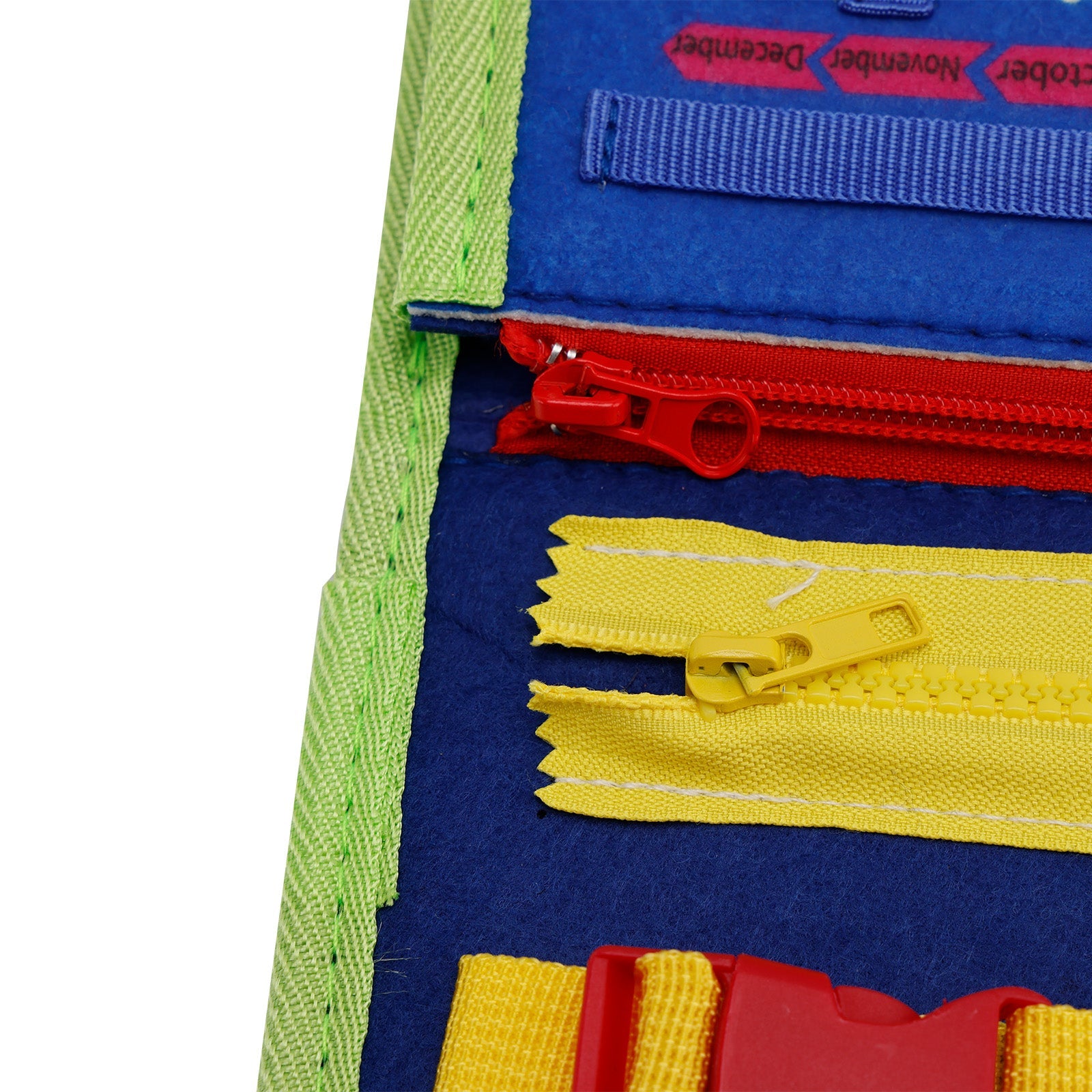 Montessori Activity Board for Toddlers Ideal for Quiet Play—Educational Gift for Children Aged 2-4