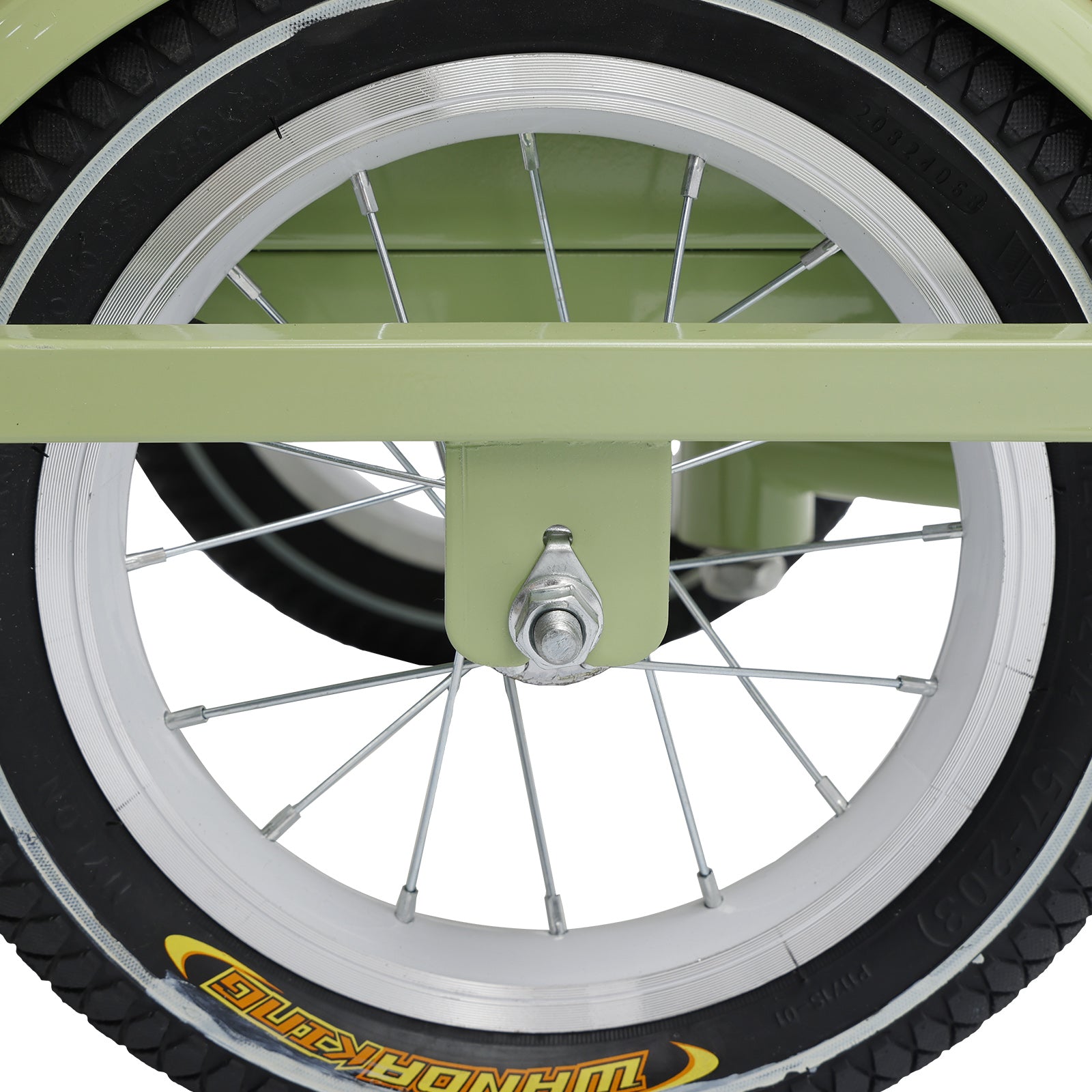 Green Multi-Purpose Tricycle with Anti-Slip Grips & Pedals