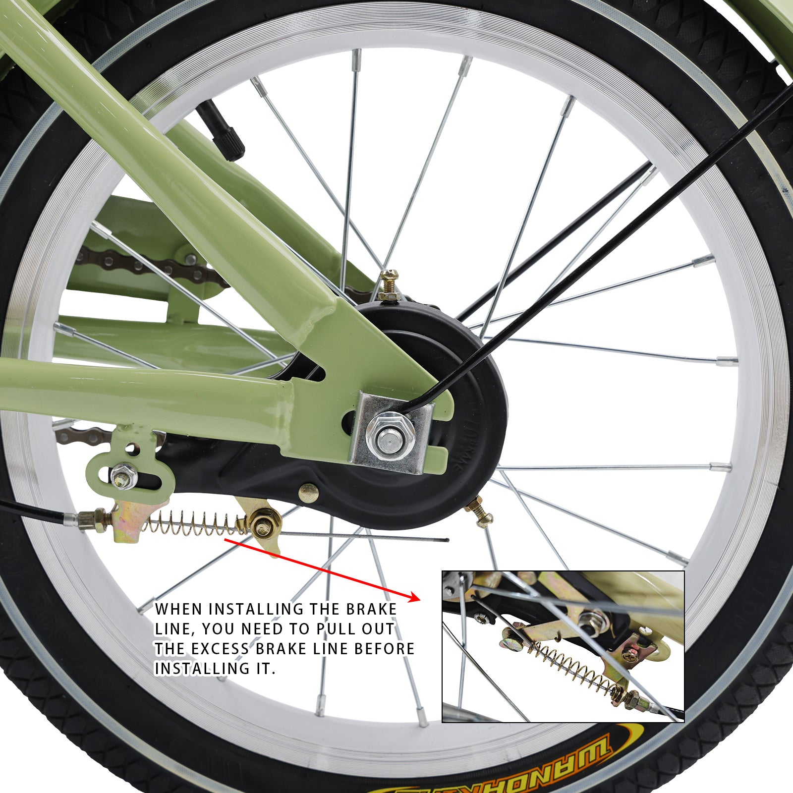 Green Multi-Purpose Tricycle with Anti-Slip Grips & Pedals