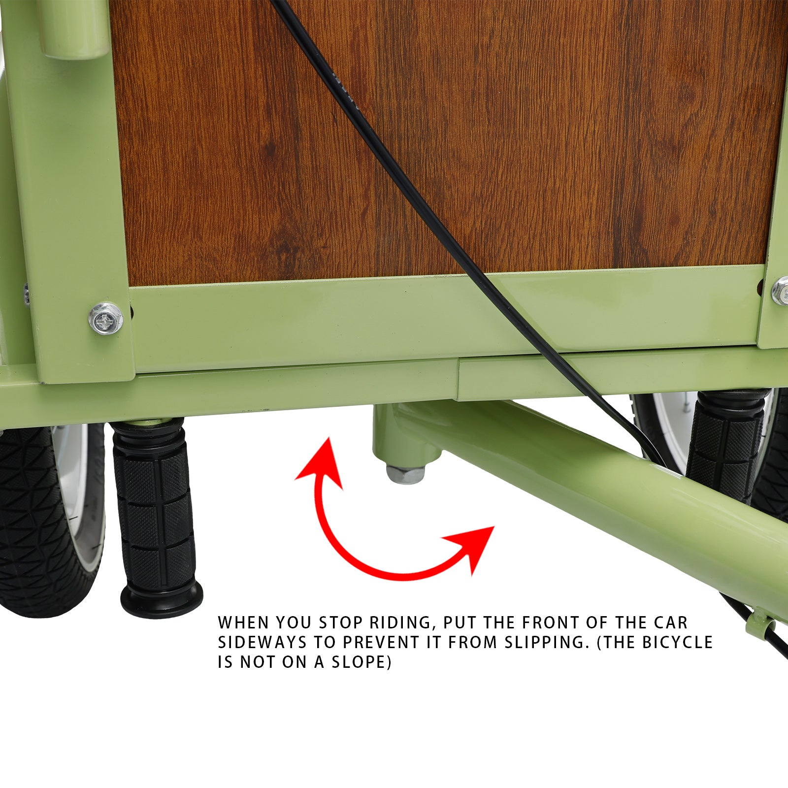 Green Multi-Purpose Tricycle with Anti-Slip Grips & Pedals