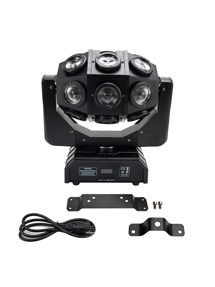180W Moving Head LED Stage Light 360°Rotation For Stage Lighting Party Wedding Christmas