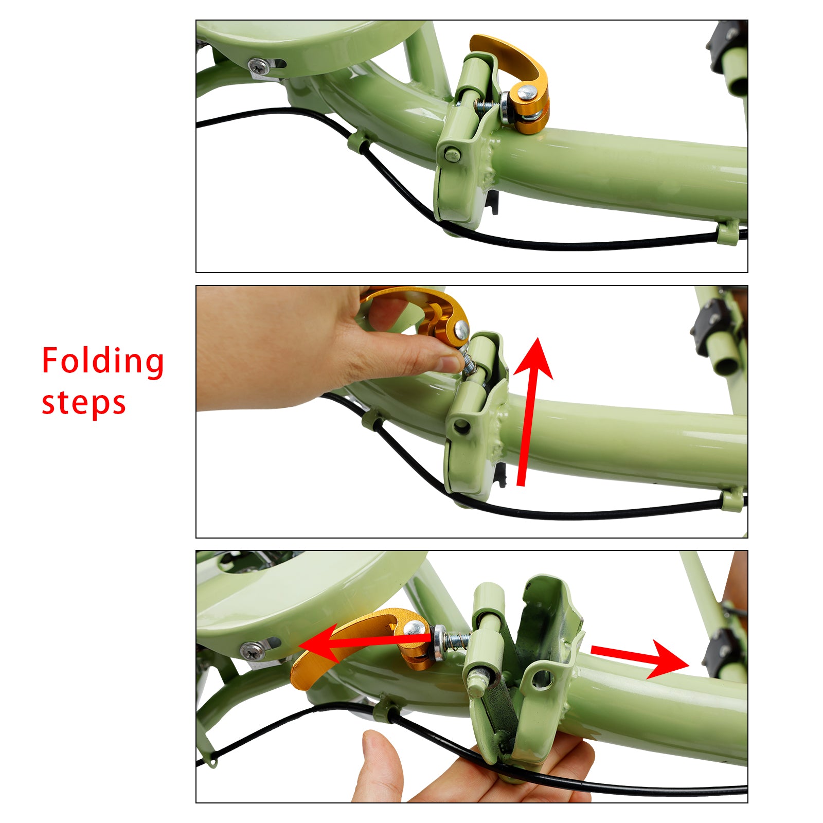 Green Multi-Purpose Tricycle with Anti-Slip Grips & Pedals