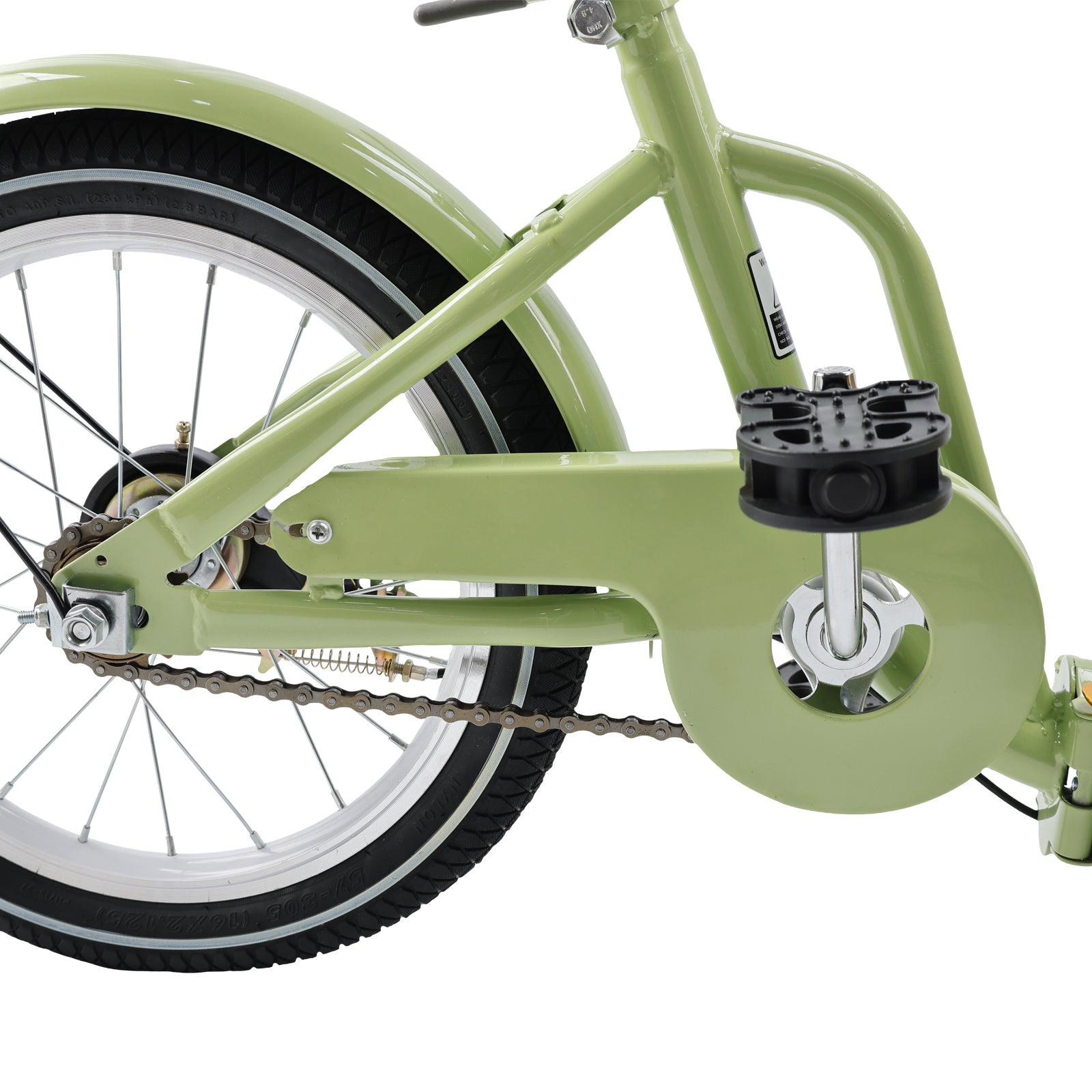 Green Multi-Purpose Tricycle with Anti-Slip Grips & Pedals