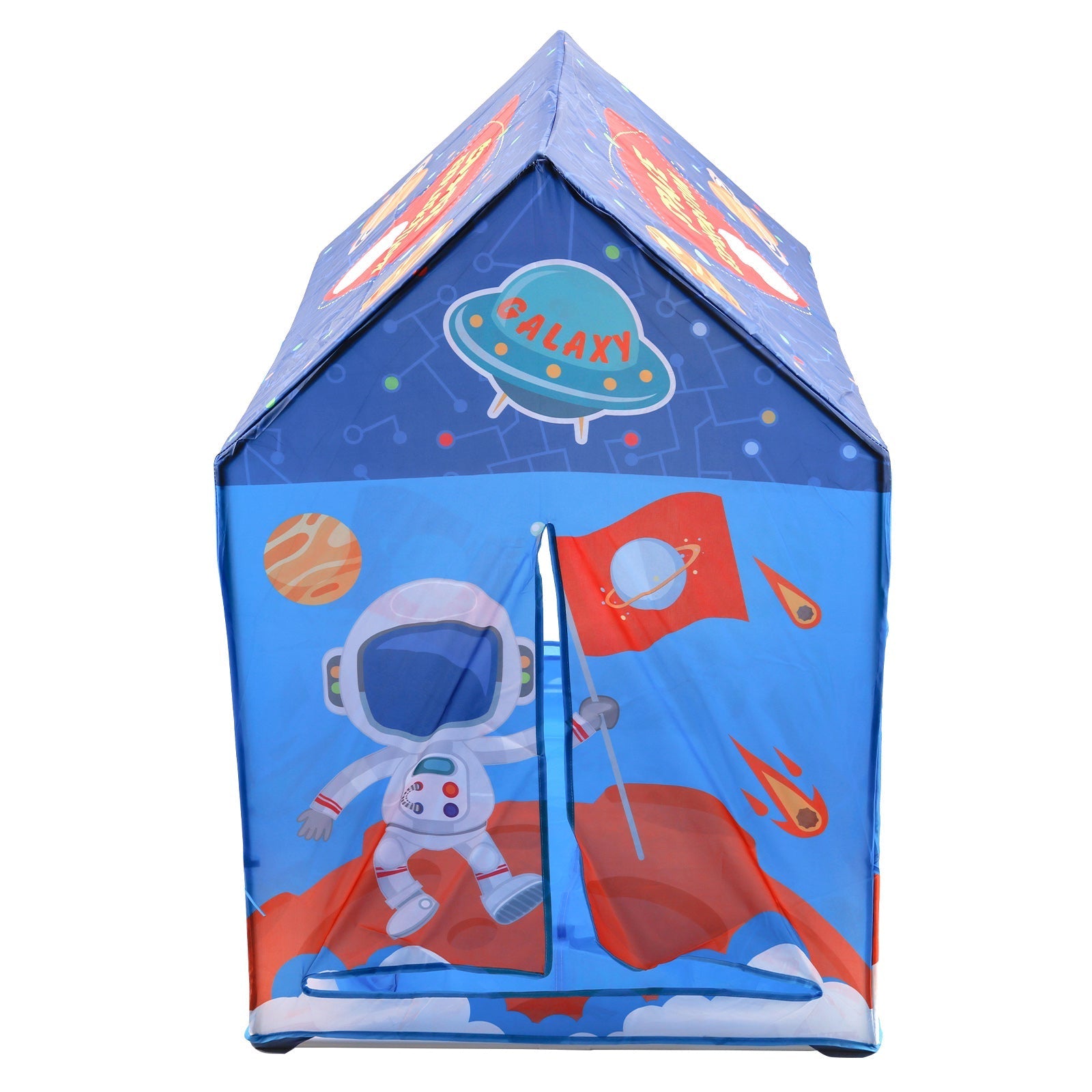 Kids Play Tent Playhouse – Large Indoor Outdoor Space-Themed Tent for Boys & Girls, Fun Children’s Toy House