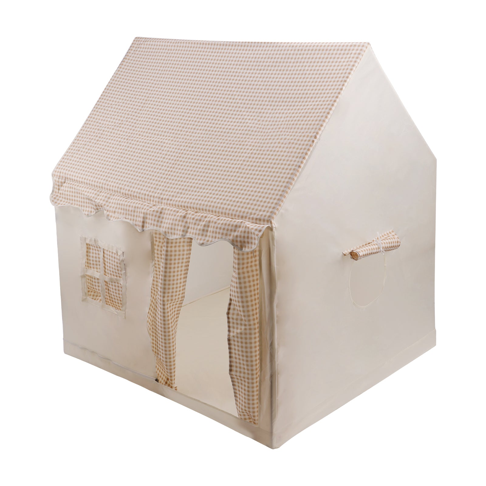 PVC Brackets-Toddler Girl Tent Indoor Playhouse for Toddlers Kids Toys for Boy Girl Birthday Gift khaki