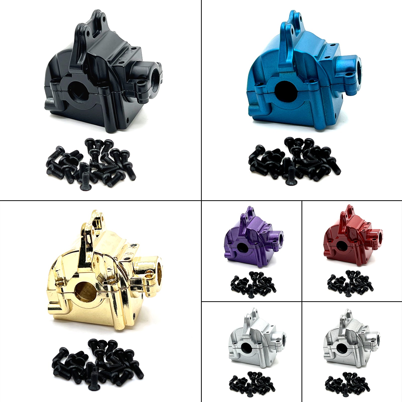 Front Rear Gearbox Housing Cover Shell For Wltoys 144001-02 124016-19 RC Car