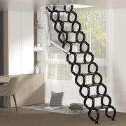 13-Step Electric Alum Folding Ladder 11.8FT Remote Loft Home 3527.5