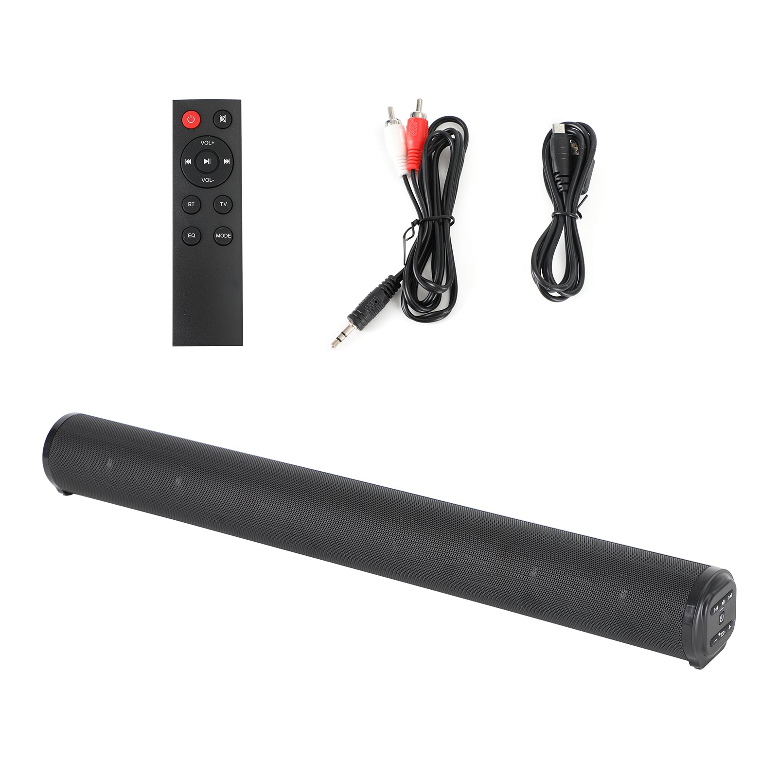 4 Speaker System Bluetooth Surround Sound Bar Wireless Subwoofer TV Home Theater