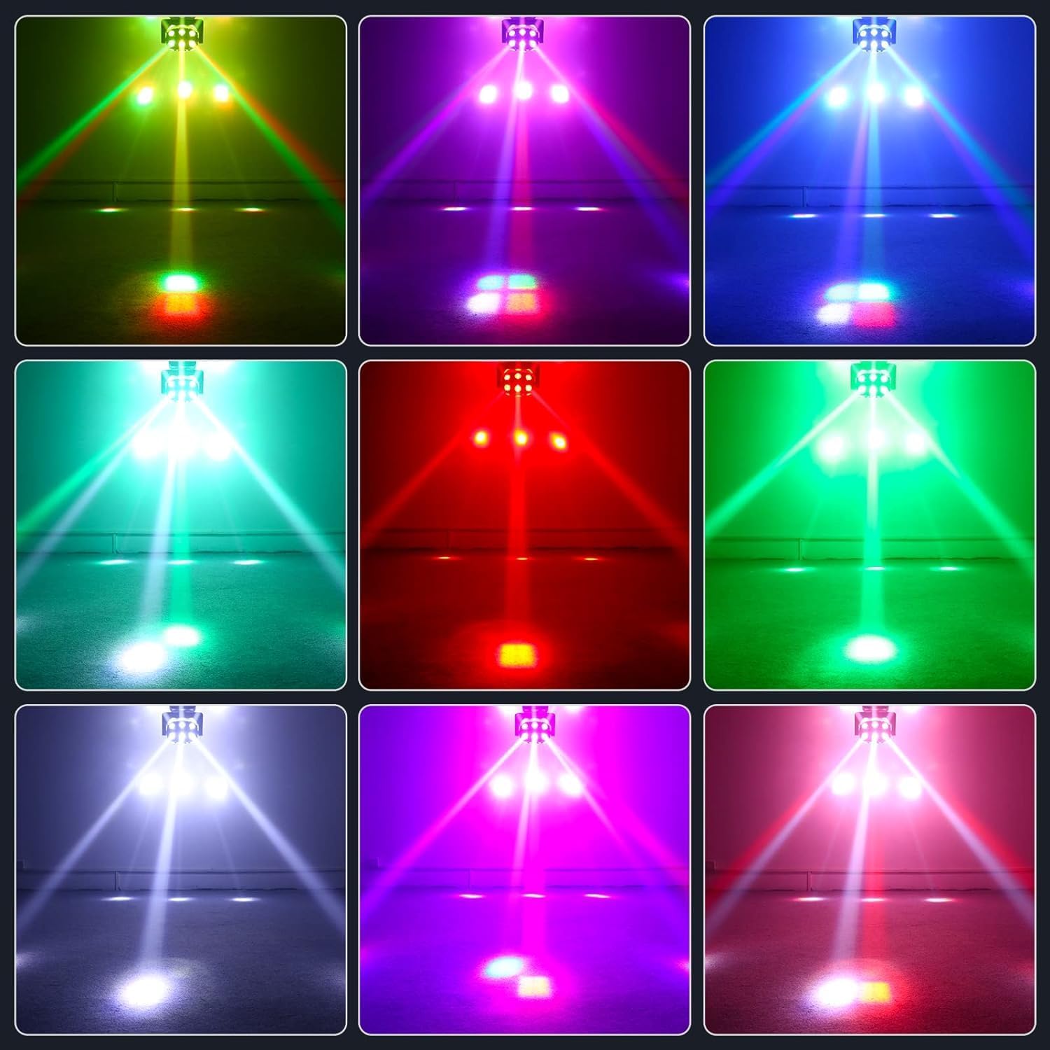 180W Moving Head LED Stage Light 360°Rotation For Stage Lighting Party Wedding Christmas