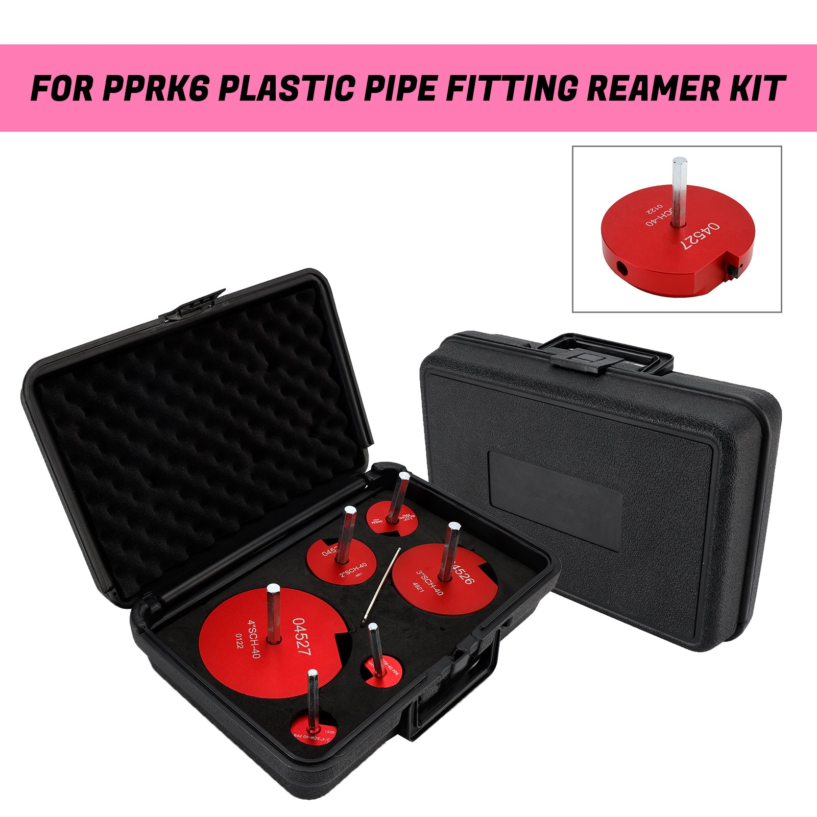 🧰Mechanical Tool Set - Professional Plastic Pipe Reamer Kit