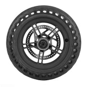 8.5" honeycomb runflat tire rear wheel+hub+disc brake disc For M365 PRO/PRO2