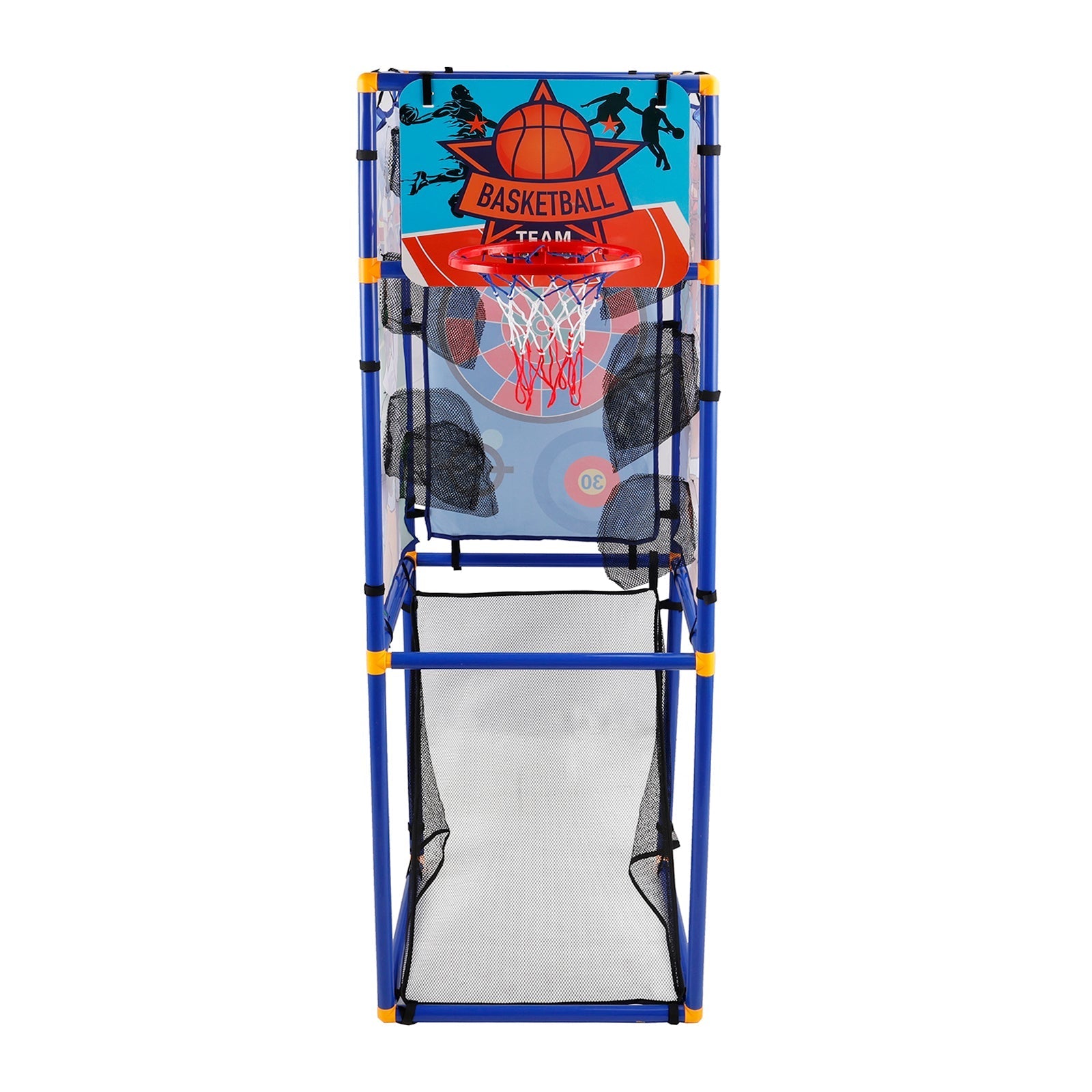 5In1 Multi Toss Game Set Play Football,Baseball,Basketball,Rugby And Fly Ball