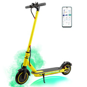 Foldable Adult E-Scooter Aerospace Alum Alloy Yellow 30.86 lb