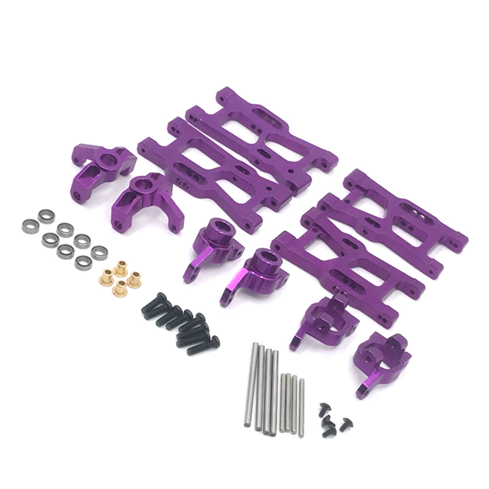 Metal Full Set RC Parts Kit For Wltoys 144001 144002 124016 124017 124018 124019