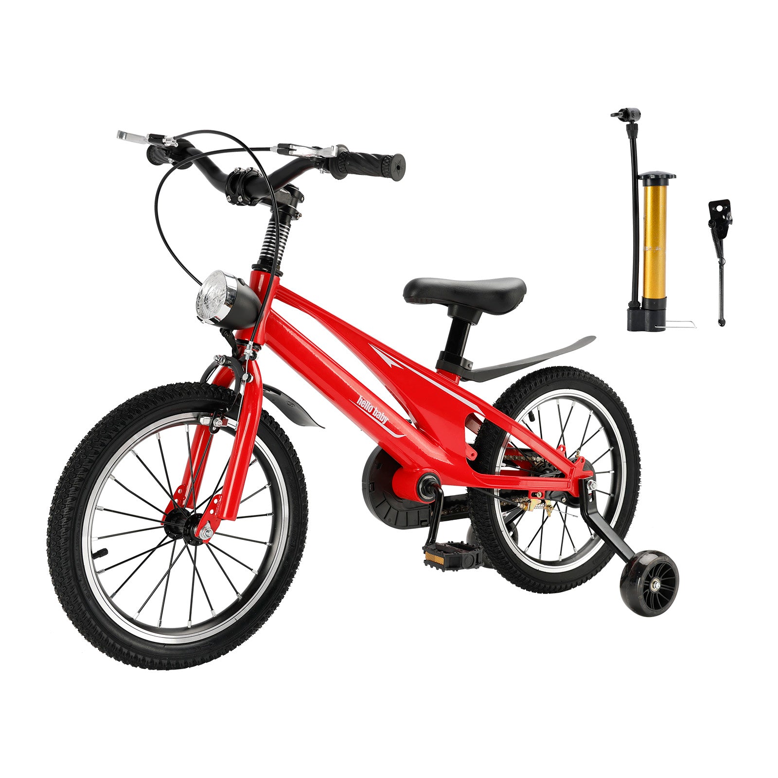16 inches Magnesium alloy Kid's Bike Child Bicycle with auxiliary wheels