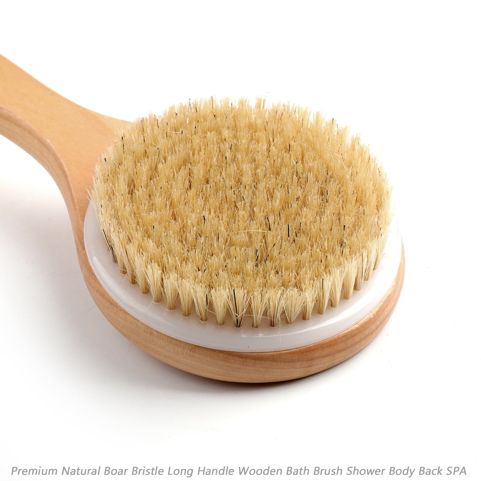🛁Boar Bristle Bath Brush SPA Body Brush