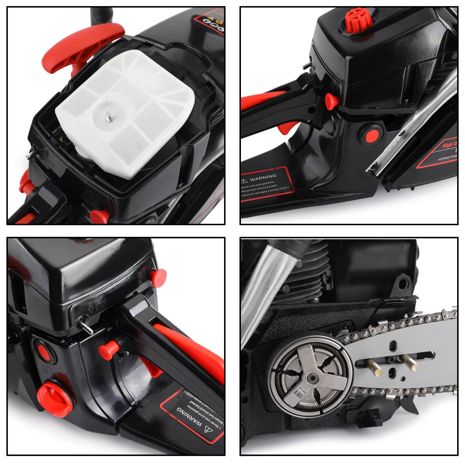 22'' 62cc Chainsaw With Powerful Engine
