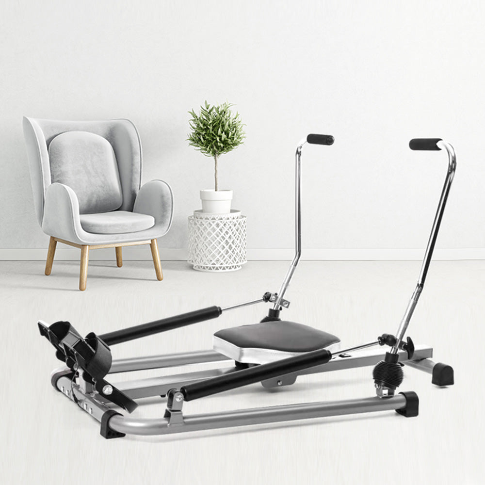 Home Gym Adjustable Hydraulic Rowing Machine Exercise Rower