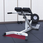 Back Adjustable Roman Chair Extension Exercise Bench Supine
