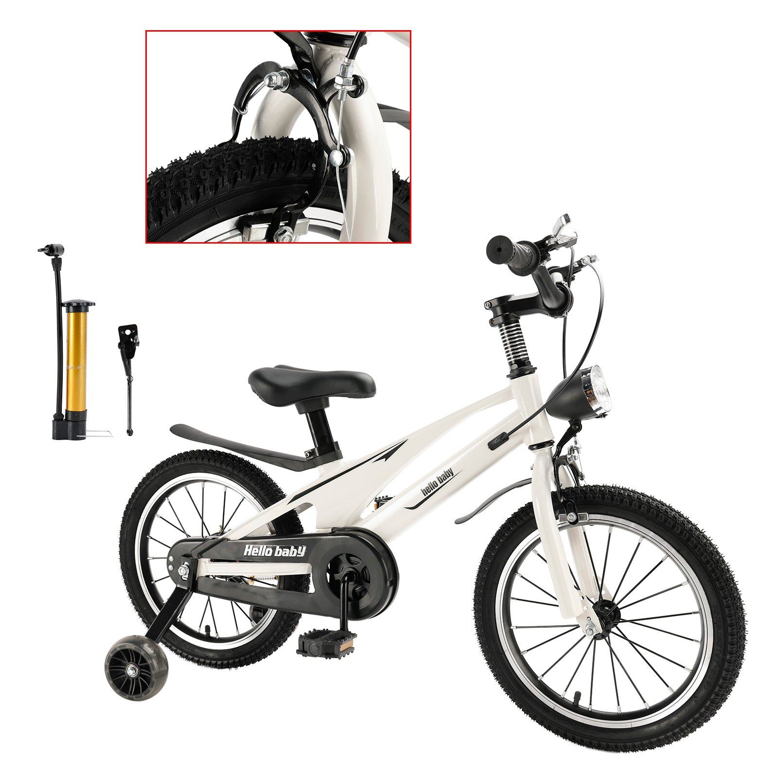 16 inches Magnesium alloy Kid's Bike Child Bicycle Boys and Girls with Basket