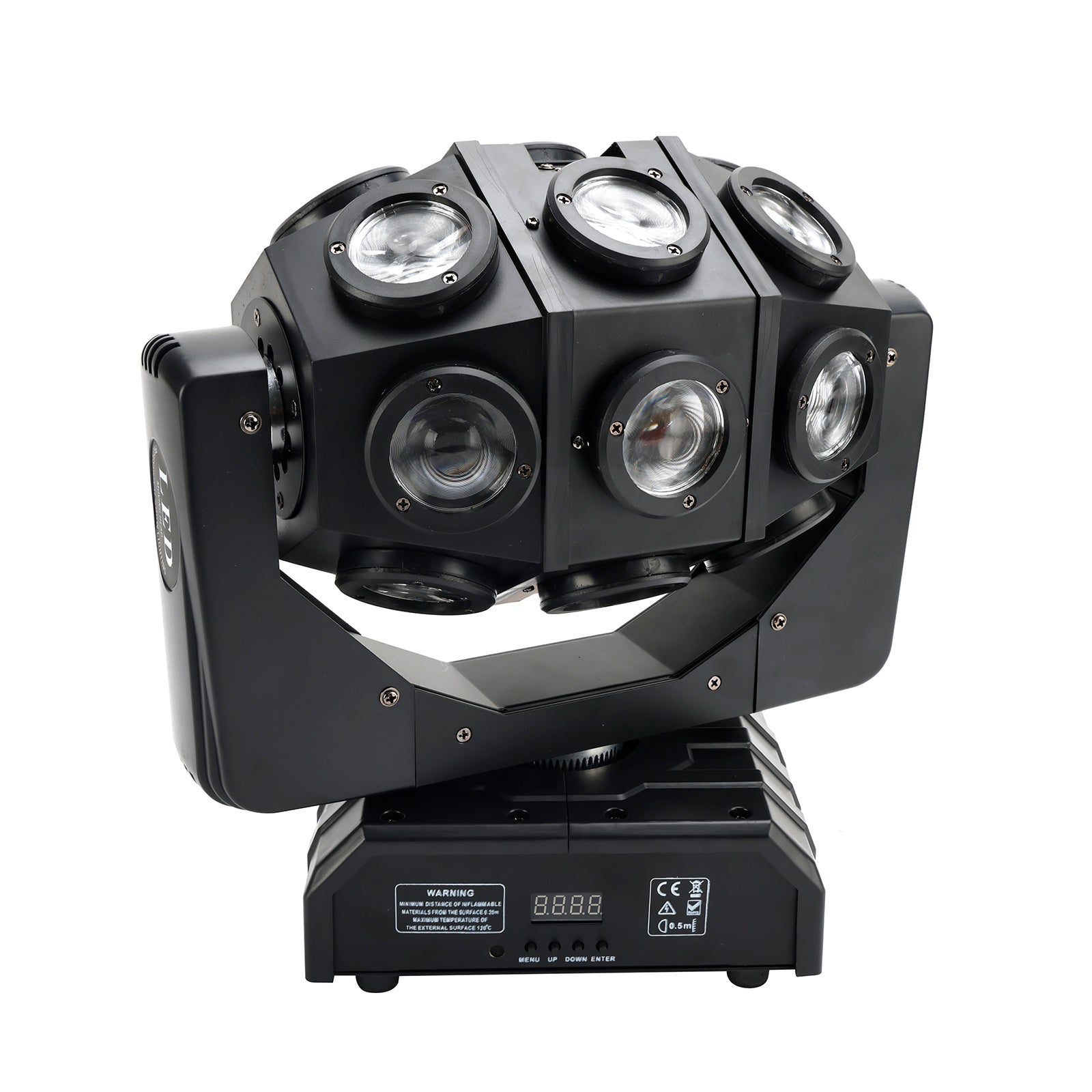 180W Moving Head LED Stage Light 360°Rotation For Stage Lighting Party Wedding Christmas
