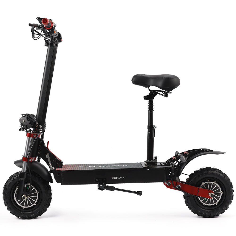 2000W 21ah off-road alloy electric scooter for adult，With large display screen,  Dual drive 12" tires