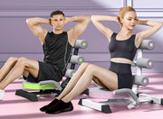 Ab Machine Sit Up Bench Abs Exerciser EquipmentAbdominal Portable Workout Crunch Core Fitness Workout Gym Fitness Machine
