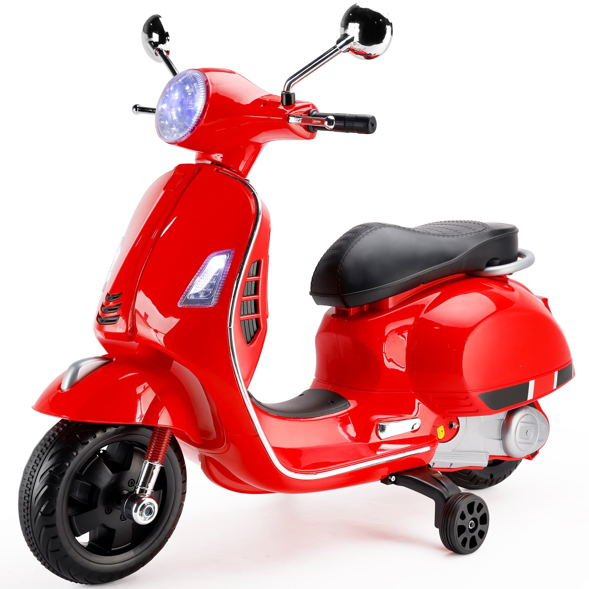 Dual Electric 6V Ride On Motorcycle Toy Car For Kid 3 Wheeler Toy Car Red