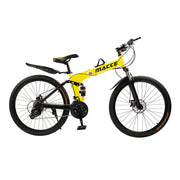 Mountain Bike Adults Double disc brake MTB 26 inch 27 Speed Folding