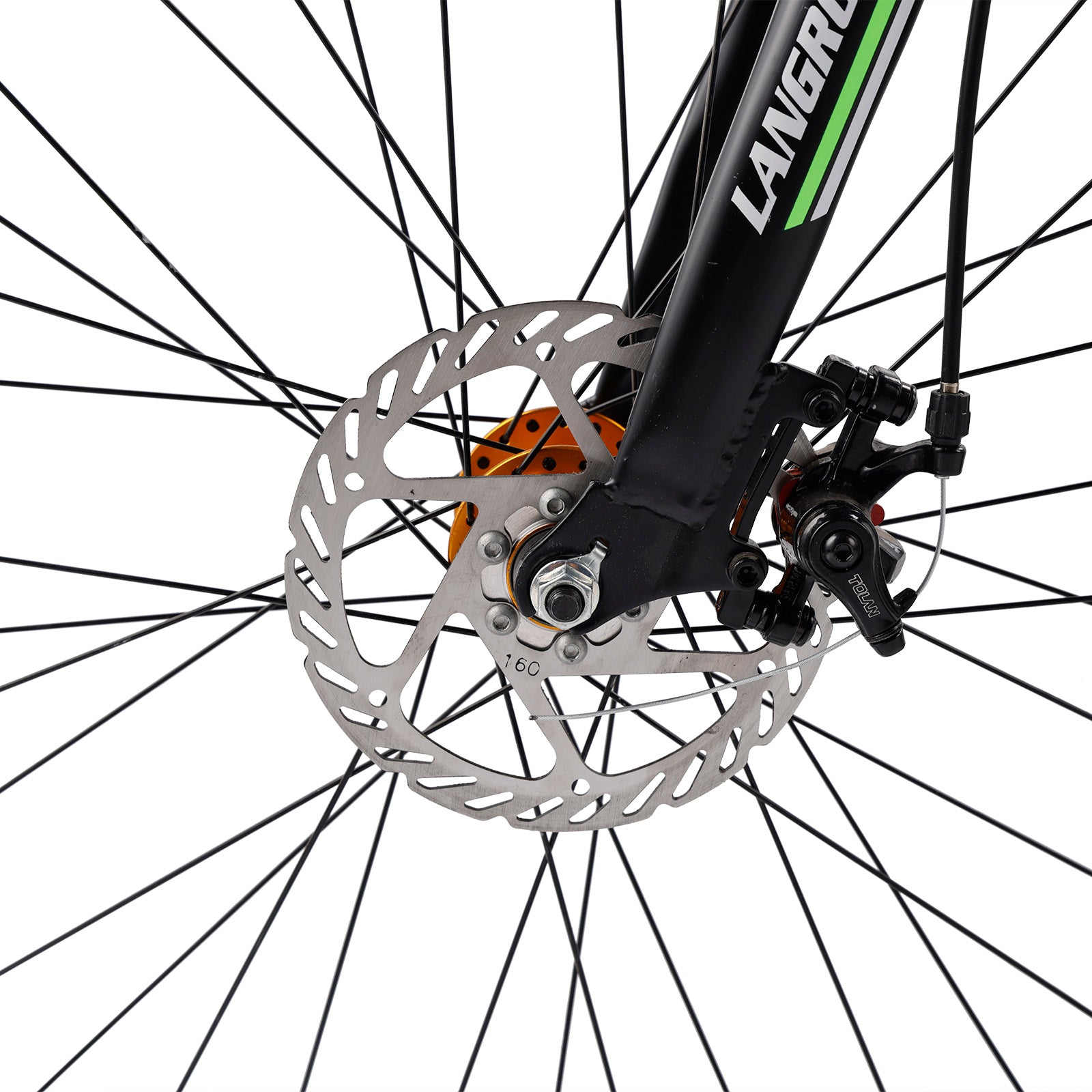 27-Speed Road Bike with Disc Brakes & Stylish Suspension 26"