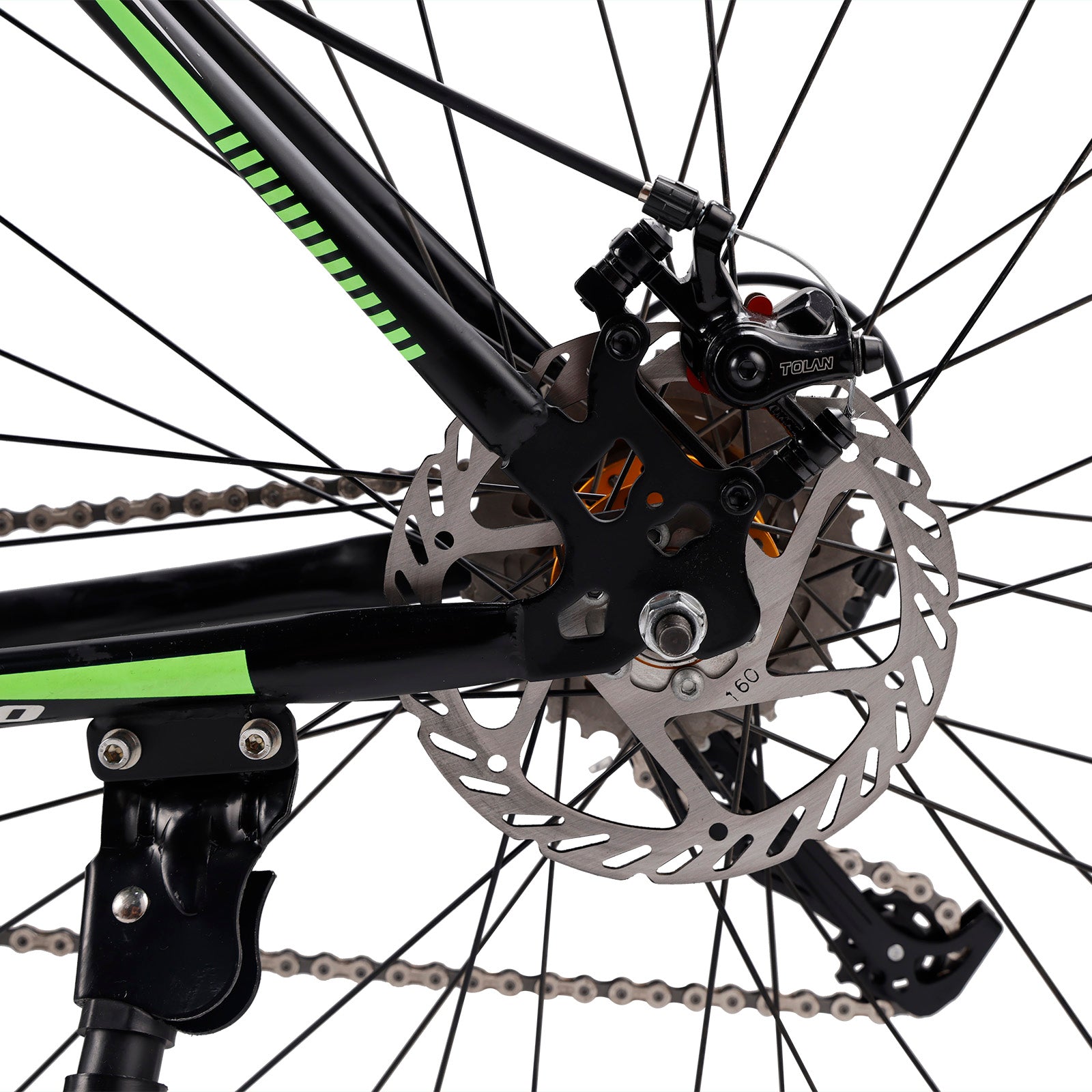 27-Speed Road Bike with Disc Brakes & Stylish Suspension 26"