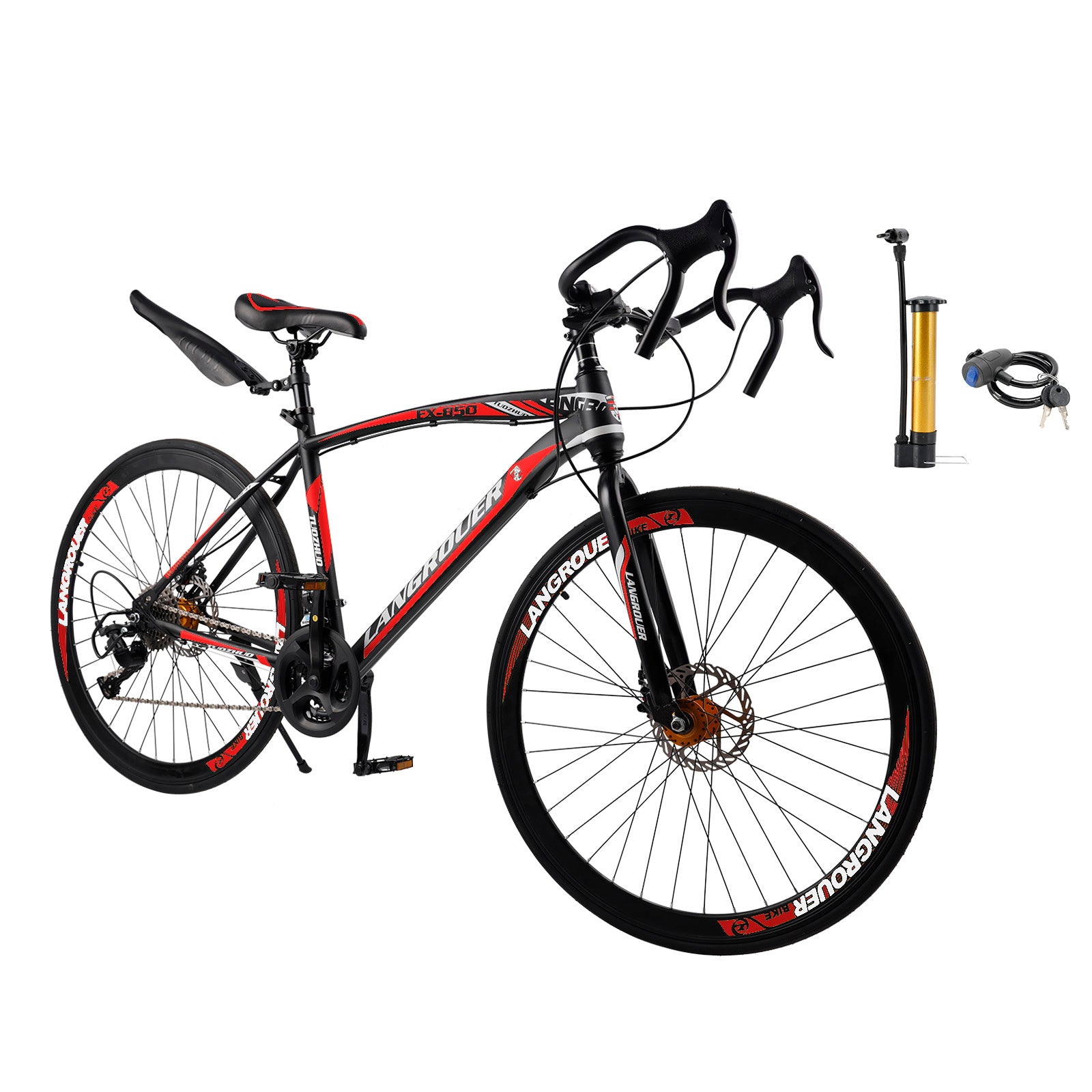 26" Dynamic 27-Speed Road Bike for Men & Women