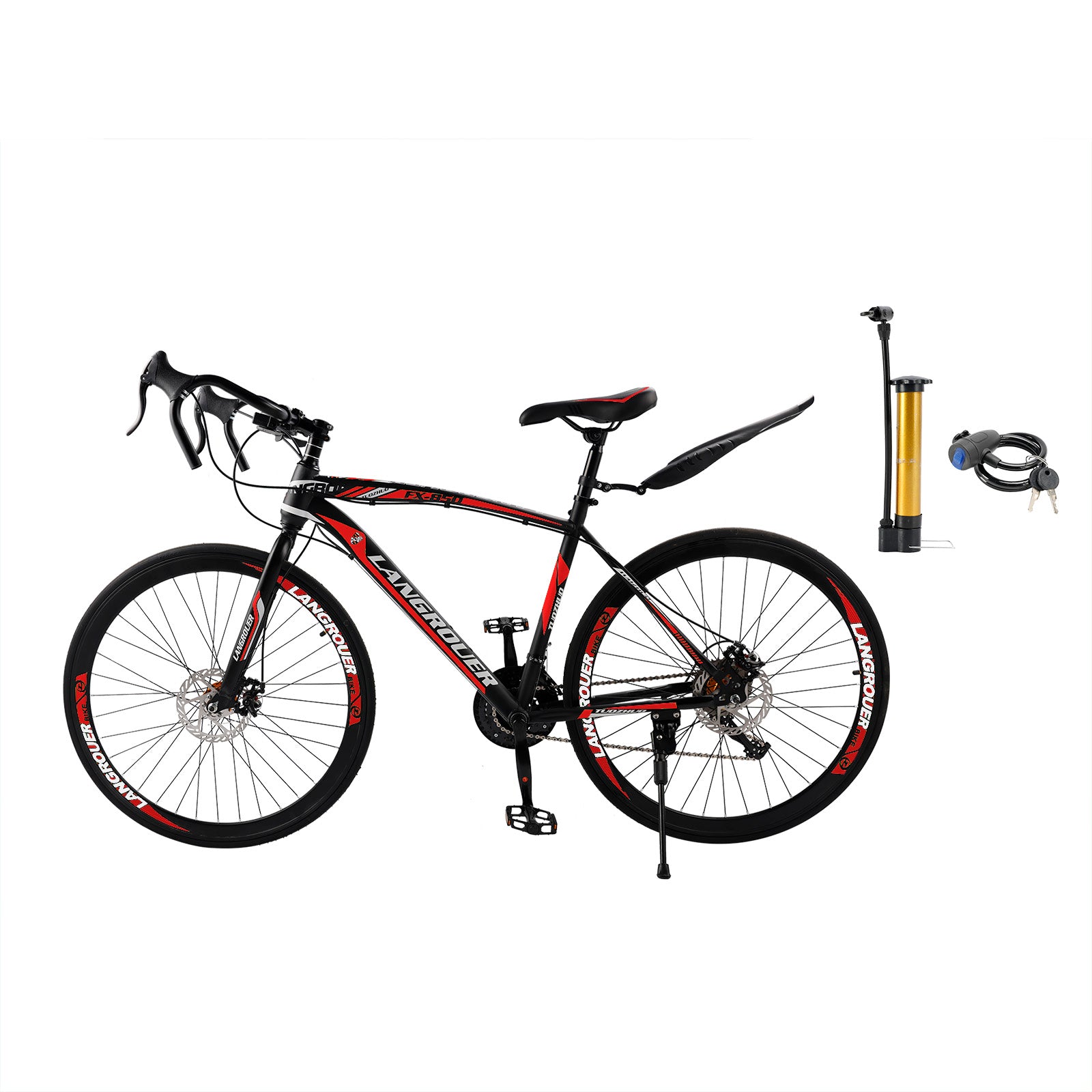 26" Dynamic 27-Speed Road Bike for Men & Women
