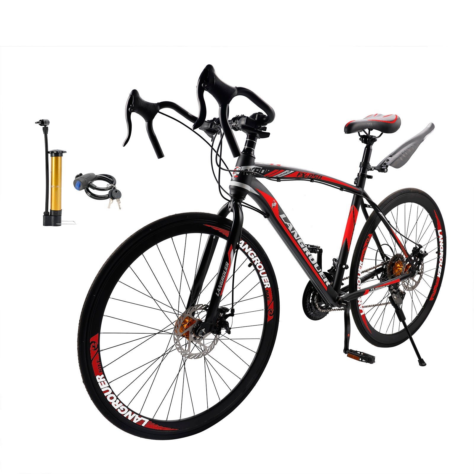 26" Dynamic 27-Speed Road Bike for Men & Women