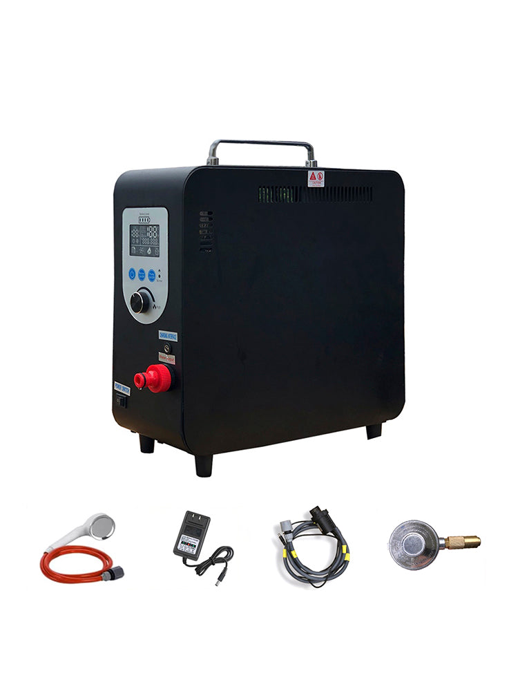 Propane Portable Water Heater Countertop Instant Camping Shower For Outdoors