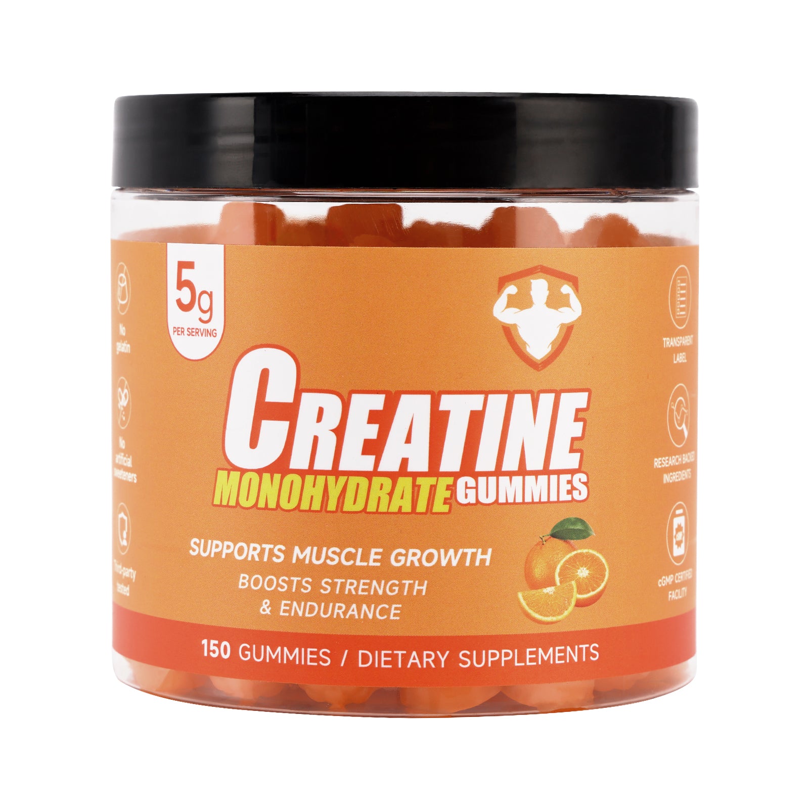 Sour Peach - Core Create Creatine Monohydrate Gummies