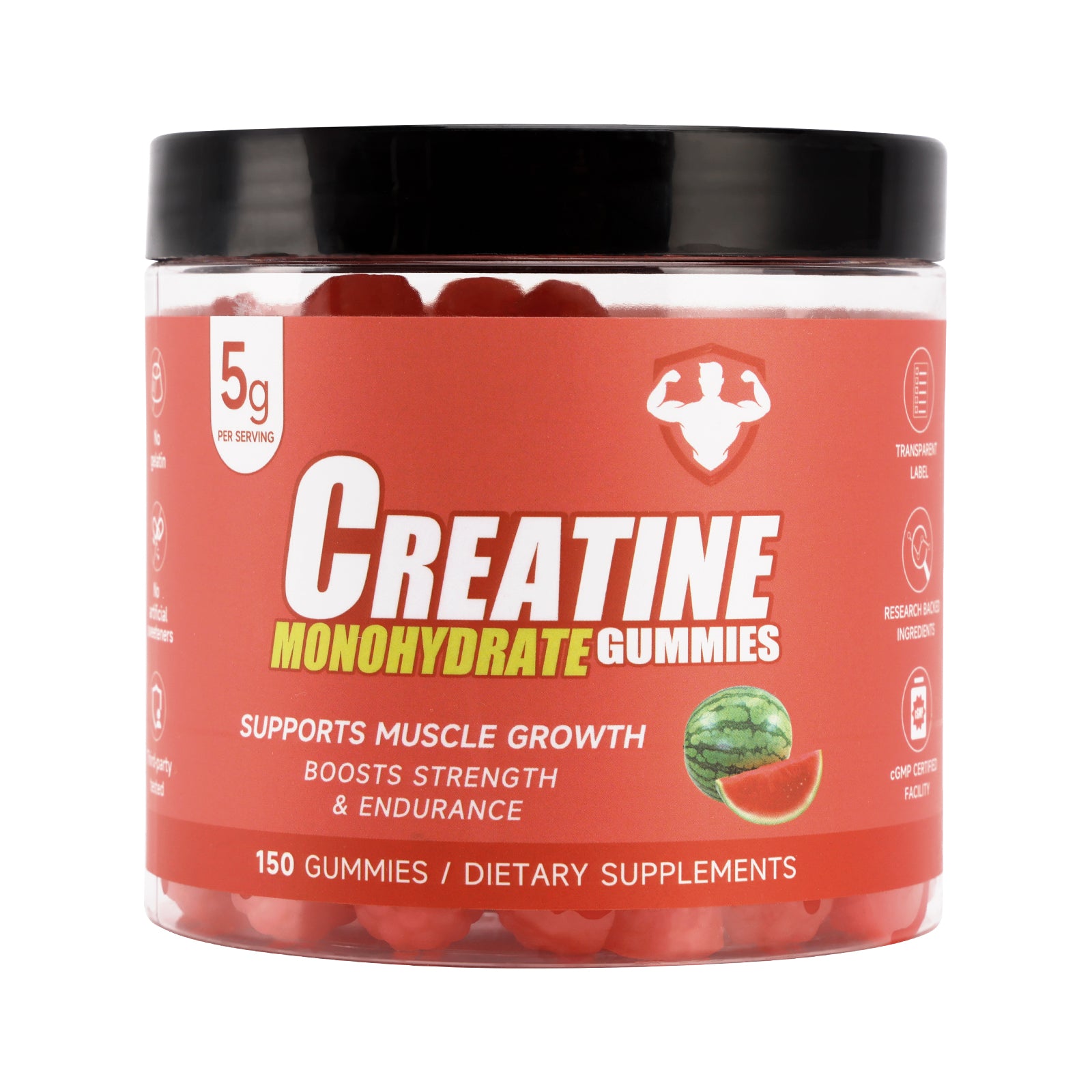 Sour Peach - Core Create Creatine Monohydrate Gummies