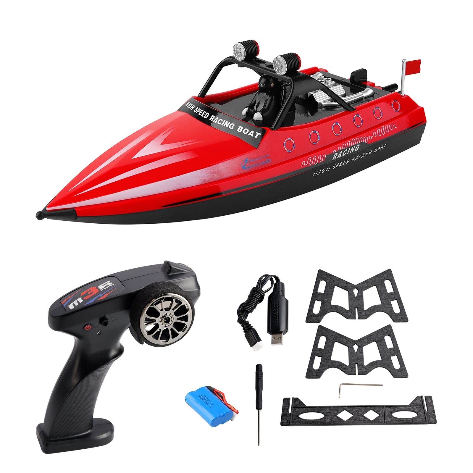 Wltoys WL917 RC Jet Boat RC Racing Boat 2.4GHz Remote Control Boat Toy Gift
