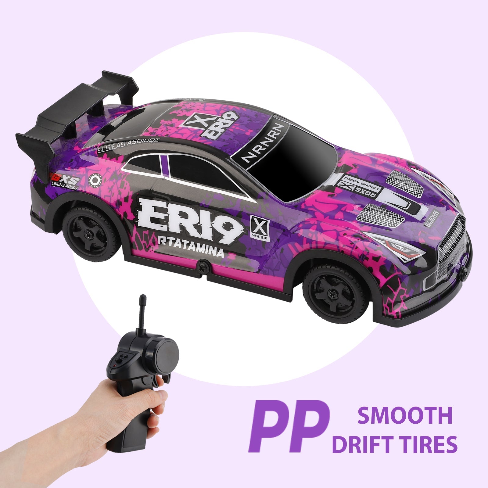 Wltoys 22206 RTR 1/22 2.4G 15km/h Racing Car Metal Chassis Toy Gift Purple