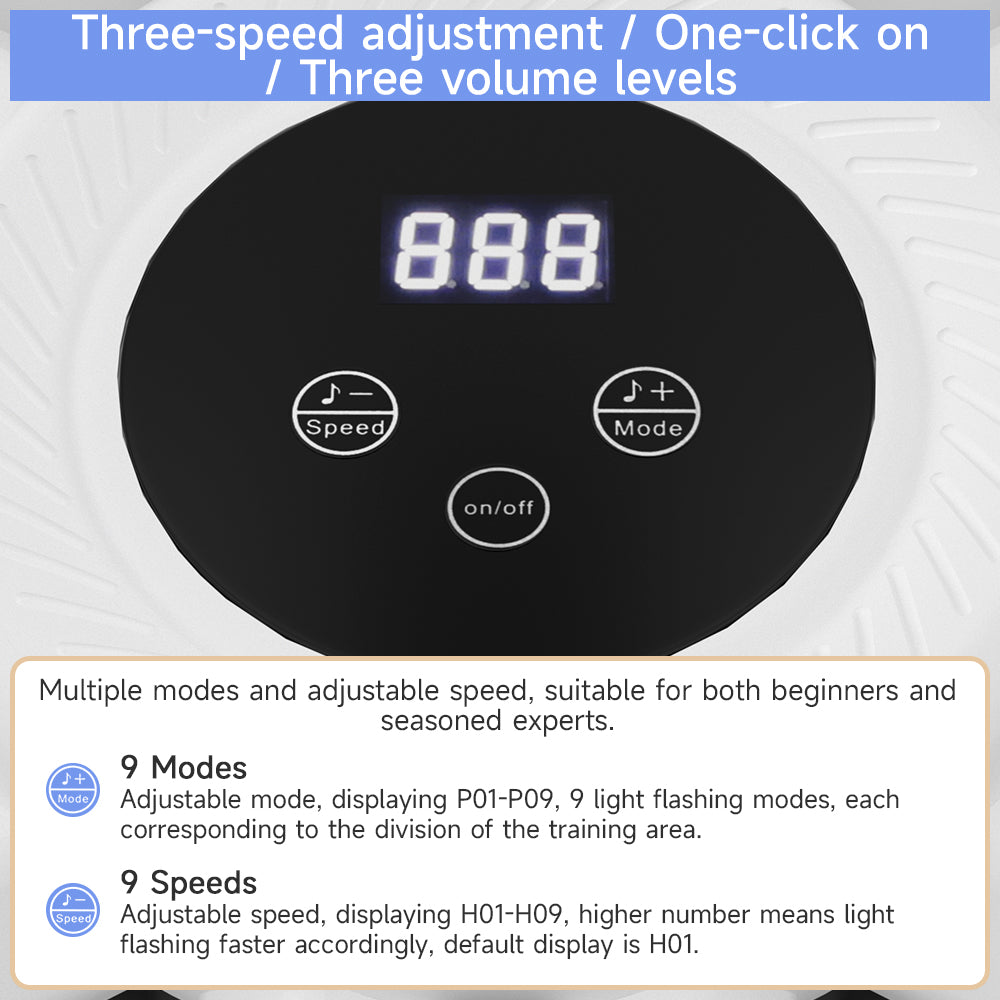 Boxing Wall Mount Machine for Adults Teens Boxing Workout Equipment Target for Home Office Music Boxing Machine Gym Smart Bluetooth Punching Trainer with Gloves 9 Modes & 9 Speeds