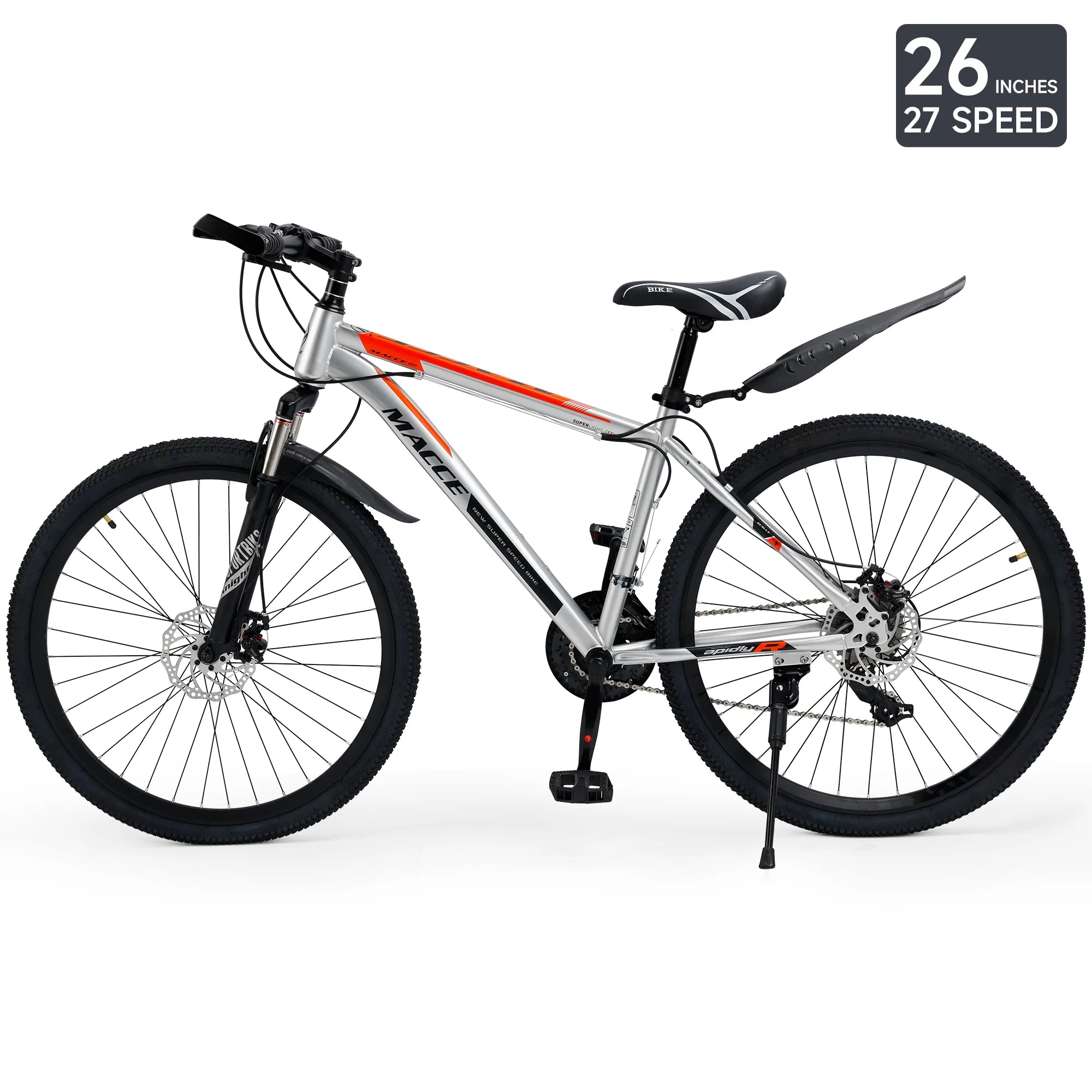 Stylish 26-Inch Bike for Rugged Trails & Smooth Rides