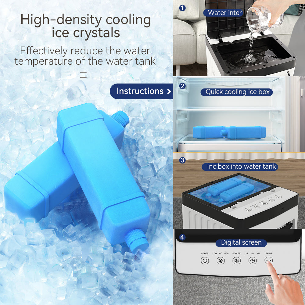 Portable 3-IN-1 Evaporative Air Conditioner
