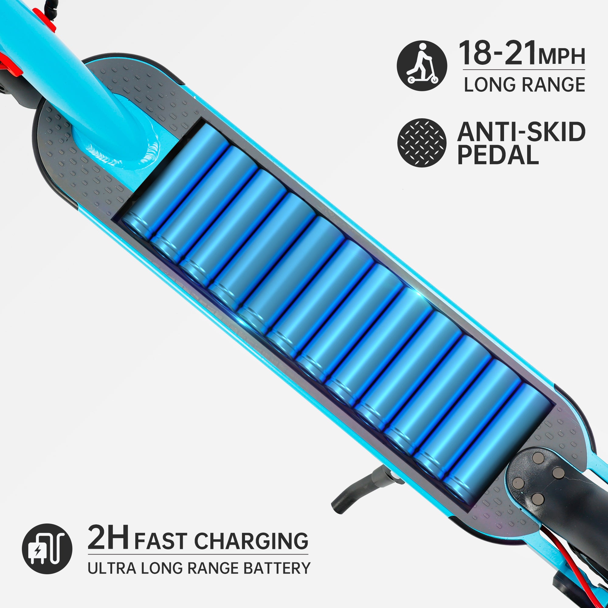 8.5" Folding Electric Scooter With app 350W 35KM Range 30km/h City Commute Yellow