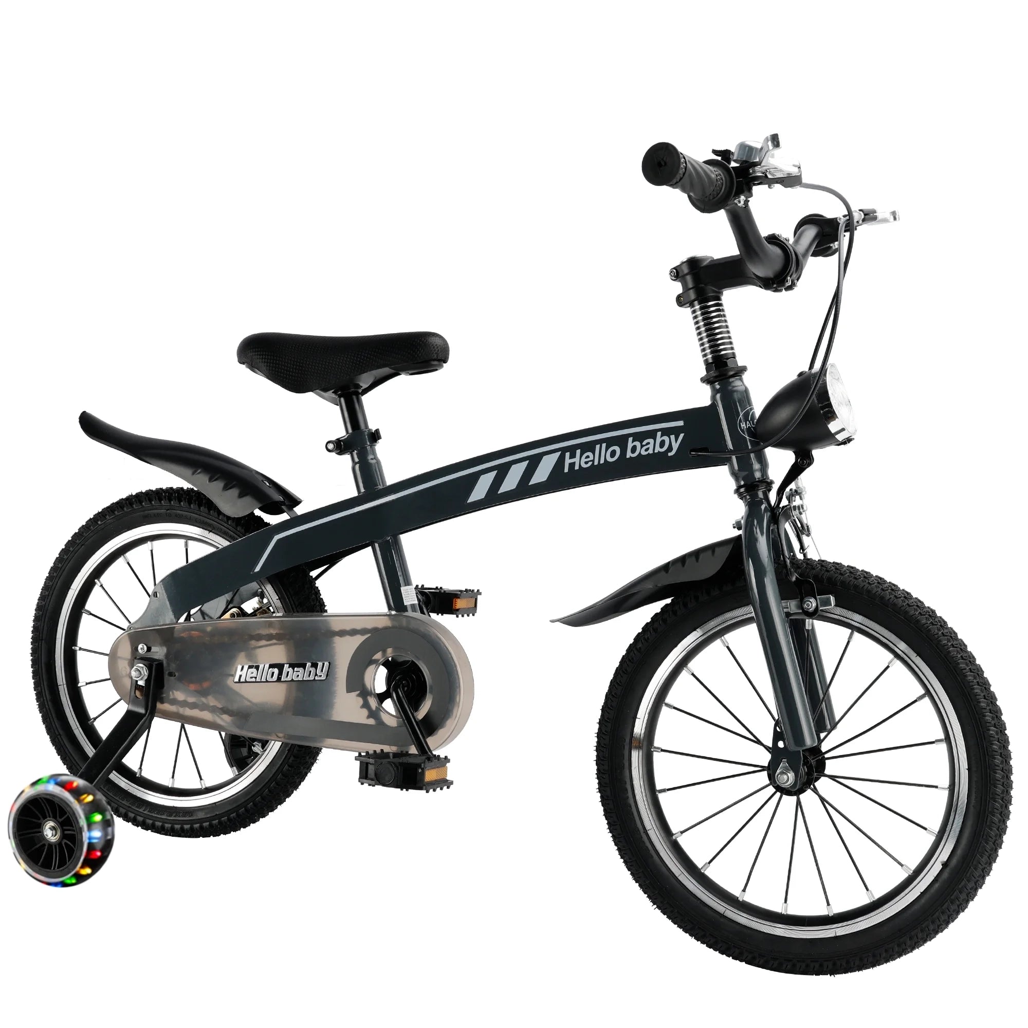 Kid's bike children bicycle with LED headlight boys and girls gift