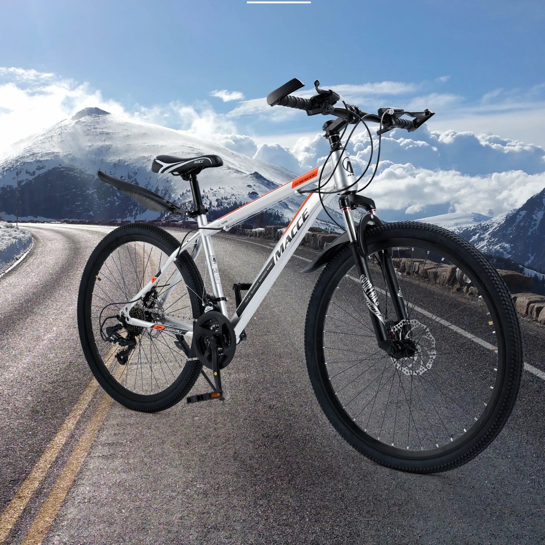 Stylish 26-Inch Bike for Rugged Trails & Smooth Rides