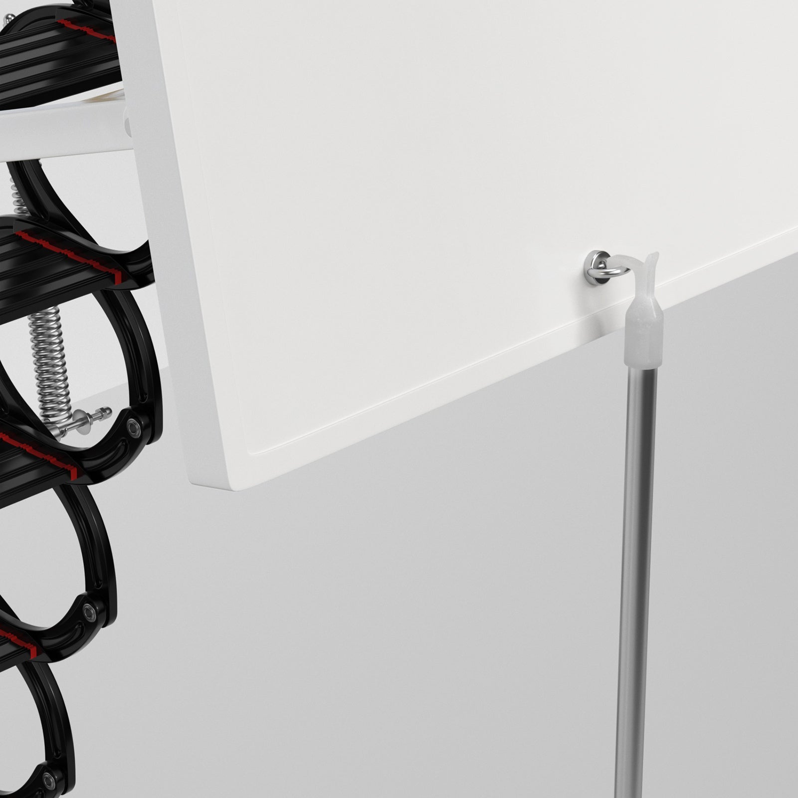 13-Step Electric Alum Folding Ladder 11.8FT Remote Loft Home 3527.5