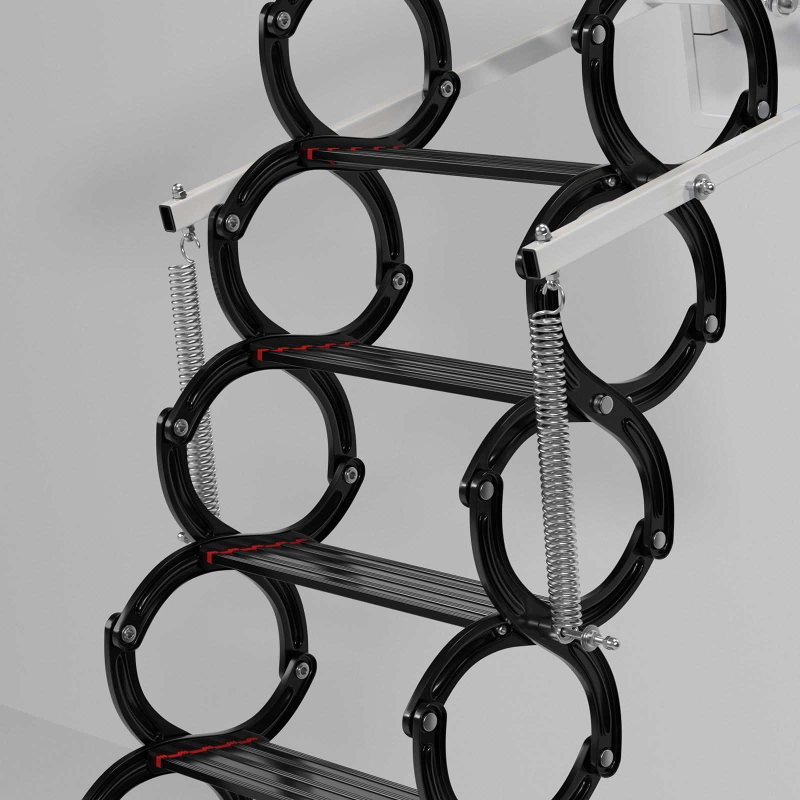13-Step Electric Alum Folding Ladder 11.8FT Remote Loft Home 3527.5